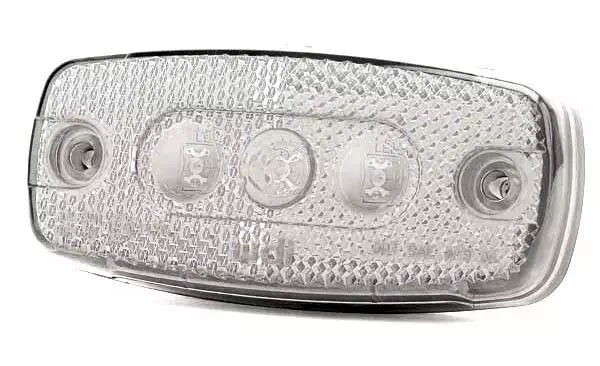 Äärivalo led kirkas 12V 110mm - Peräkärryn äärivalot ja polttimot - 6438168094717 - 1