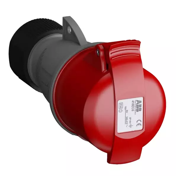 abb voimapistorasia 416EC6 3p+n+e - 400V pistorasiat ja pistokkeet - 7392696020237 - 1