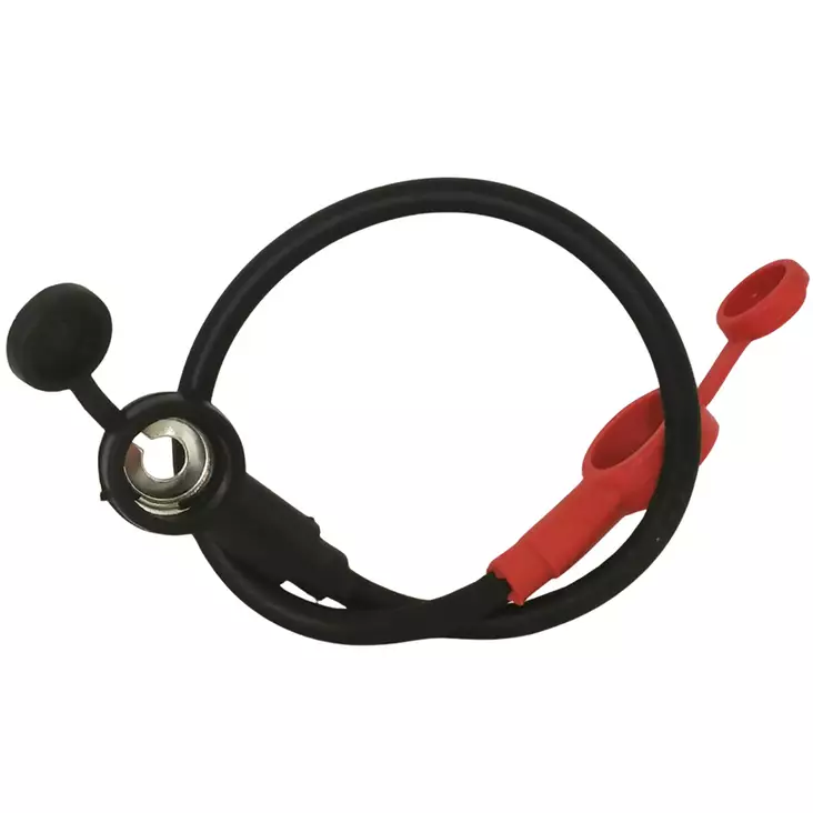 Akkujohto rengasliittimellä 5 mm2 - Autosähköliittimet - 6438471346107 - 1