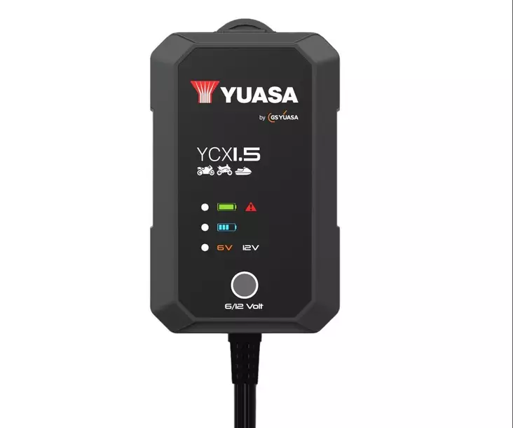 Akkulaturi Yuasa YCX1.5 6/12V 1.5A - Akkulaturit - 5050694060427 - 2