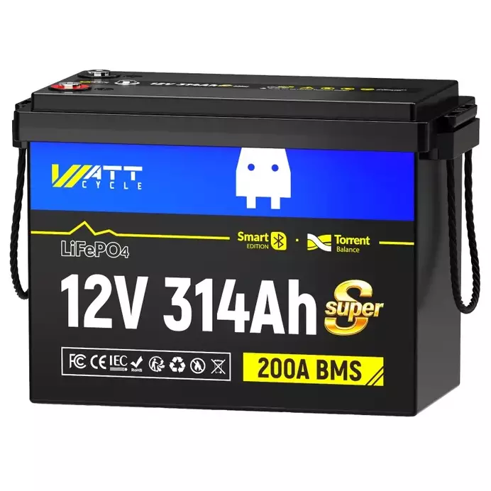 Super mini lifepoakku tehokas 314ah akku matkailuautoon - LifePO4-akut - 6438471350807 - 1