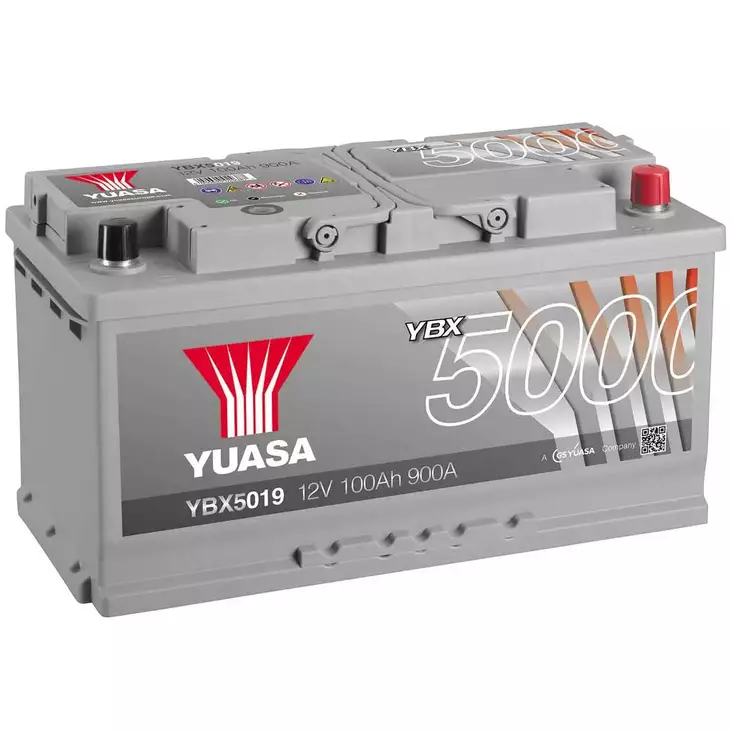 Yuasa käynnistysakku 12v 100ah - Auton akut 30-300Ah - 5050694029387 - 1