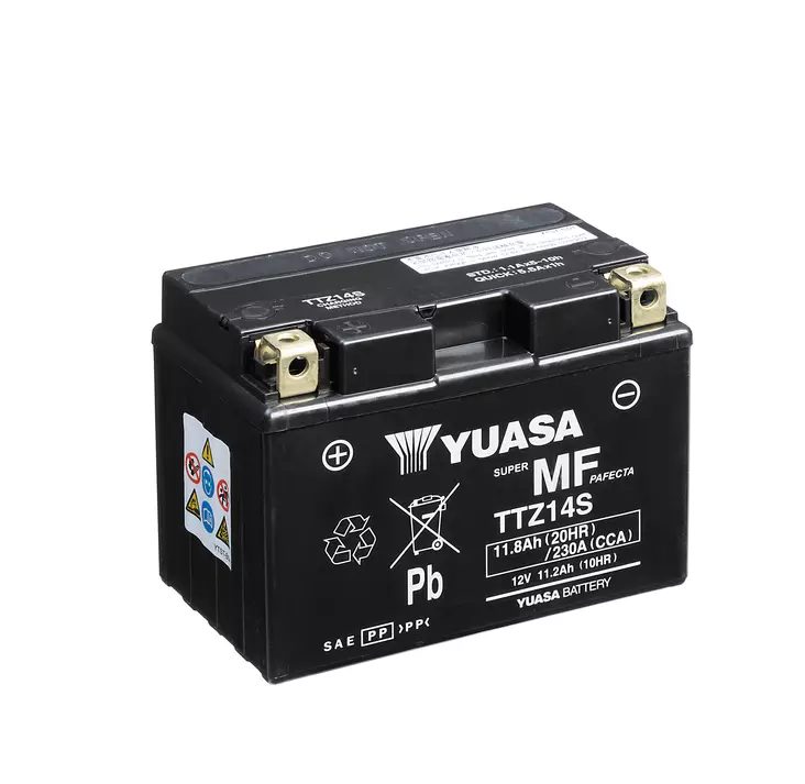 Akku Yuasa TTZ14S 11Ah 230A - Pienkoneakut 10-30Ah - 5050694011467 - 2