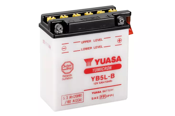 Akku Yuasa YB5L-B (CP) 1,3Ah - Pienkoneakut 2-5Ah - 5050694001987 - 2
