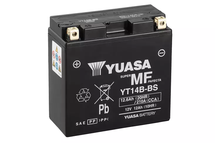 Akku Yuasa YT14B(WC) 12V 12Ah - Pienkoneakut 10-30Ah - 5050694043307 - 2