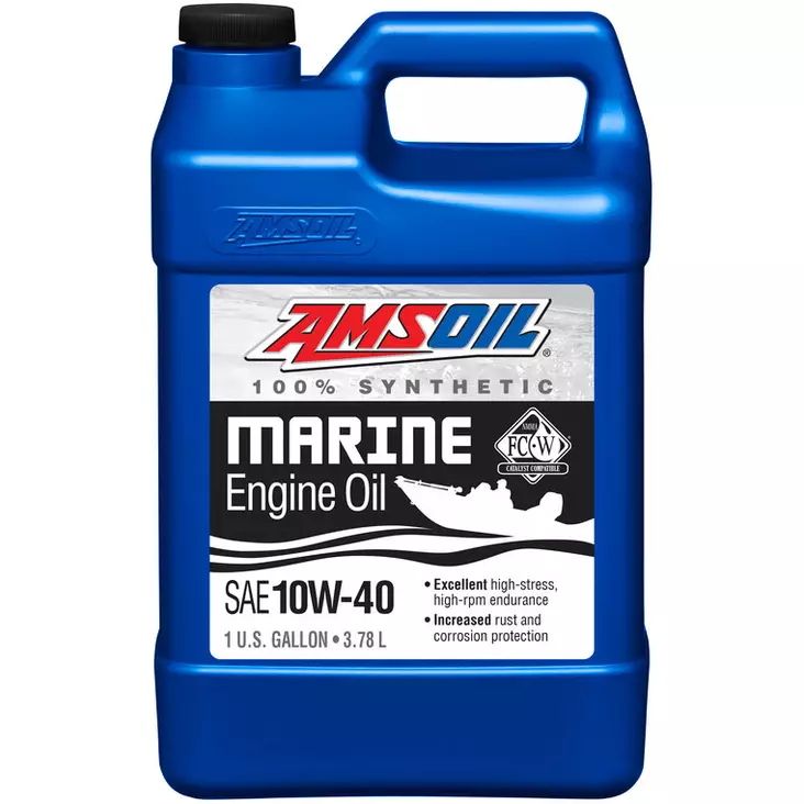 Veneen perämoottoriöljy 4t amsoil sae10w 40 - Veneen öljyt - 097012268047 - 1