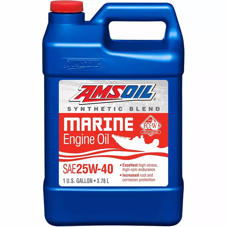 Amsoil 25w40 marine engine oil 3 - Veneen öljyt - 097012396047 - 1