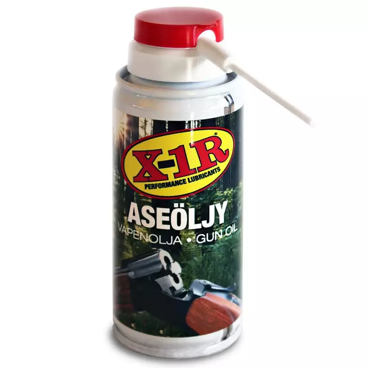 Aseöljy spray X-1R 100 ml - Ilmakiväärin huoltotarvikkeet - 6430014802057 - 1