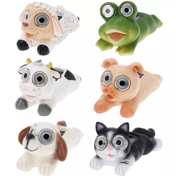 Solarvalo eläin lajitelma - Aurinkokennovalaisimet - 8721037382717 - 1