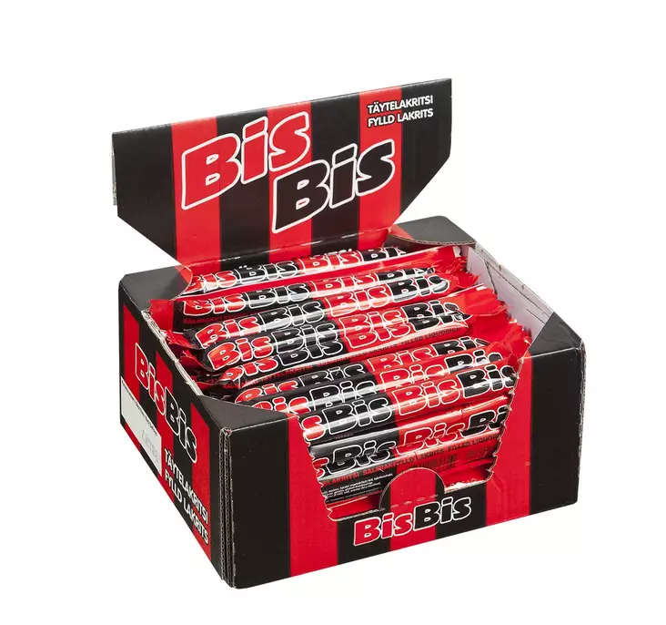 Bis Bis lakritsipatukka 14g 50kpl - Patukat - 6420256410547 - 1