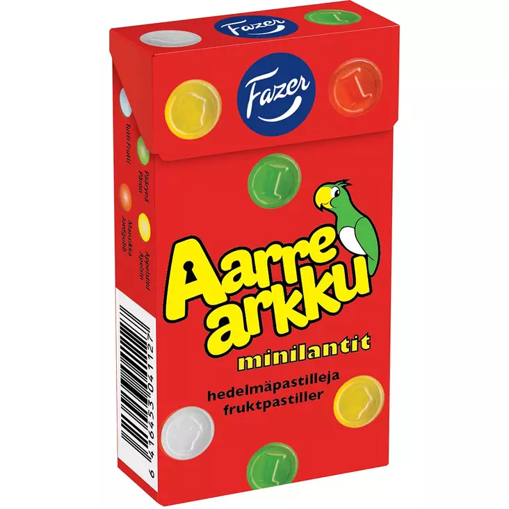 Fazer aarre arkku hedelmäpastillit 40 g rasia - Pastillit ja purukumit - 6416453041127 - 1