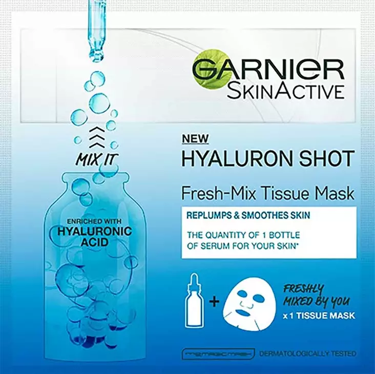 Garnier hyaluron shot kangasnaamio - Kasvohoito - 3600542168137 - 1