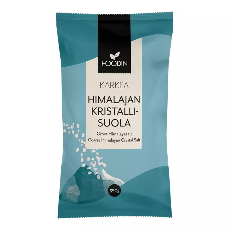 Himalajan kristallisuola karkea Foodin - Mausteet ja öljyt - 6430055215977 - 1