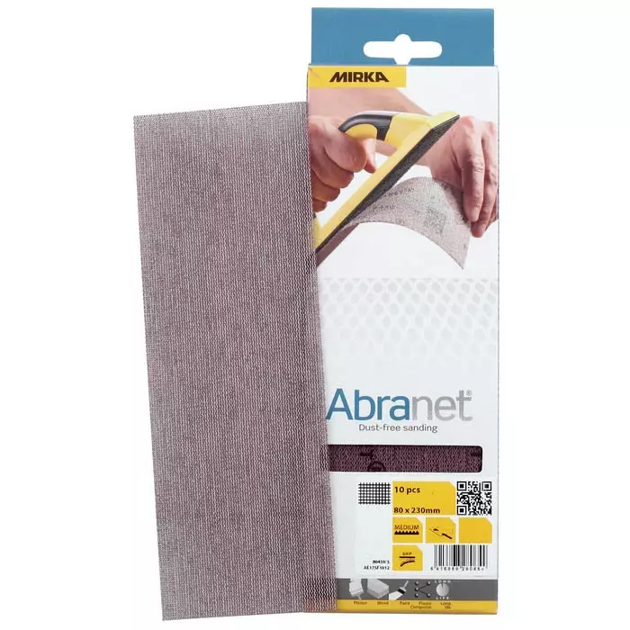 Hiomapaperi abranet 80x230mm - Hiomapyöröt ja hiomakolmiot - 6416868280647 - 1