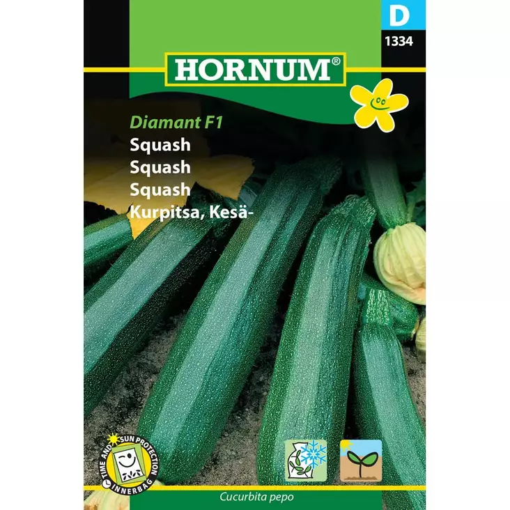 hornum kesäkurpitsa zucchini - Siemenet - 5708787013347 - 1