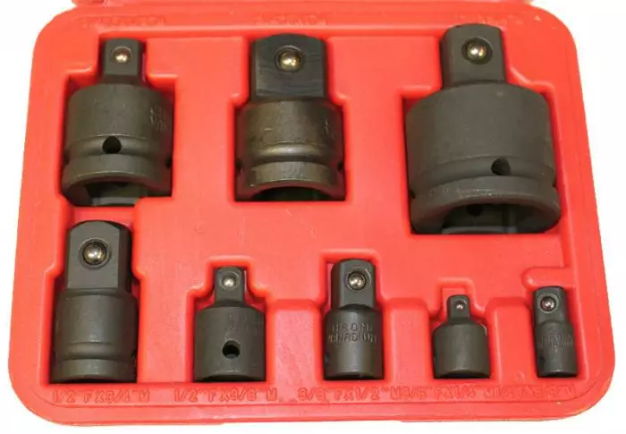 Hylsymuunnossarja 8-os. 1/4" 3/8" 1/2" 1 - Hylsyt ja konehylsyt - 6430013068867 - 1