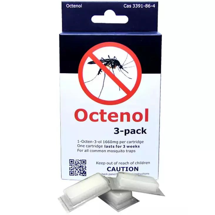 Octenol tehosteaine hyttysansaan 3 kpl - Hyönteiskarkottimet ja hyönteisansat - 6467010203137 - 2