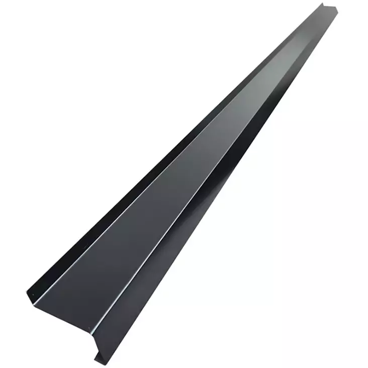 Ikkunapelti musta 50 mm 200 cm asennettuna - Ikkunatarvikkeet ja ovitarvikkeet  - 6430070621937 - 1