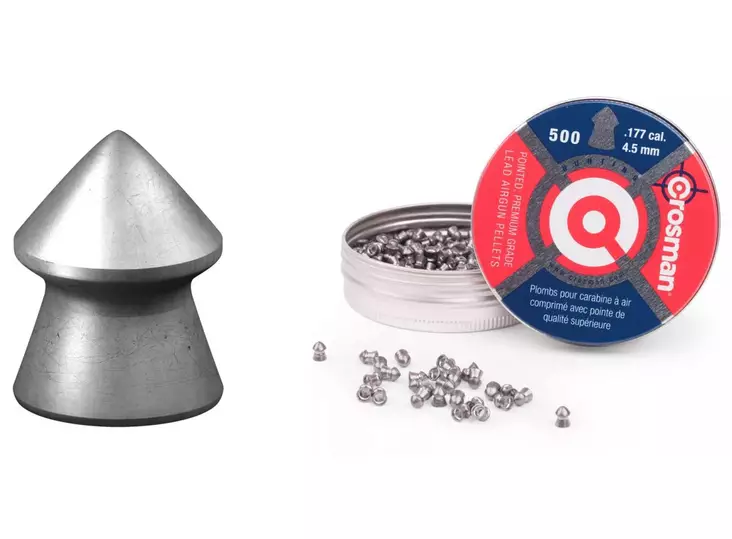 4,5mm ilmakiväärin luoti - Ilmakiväärin luodit 4,5mm - 6438212038377 - 1