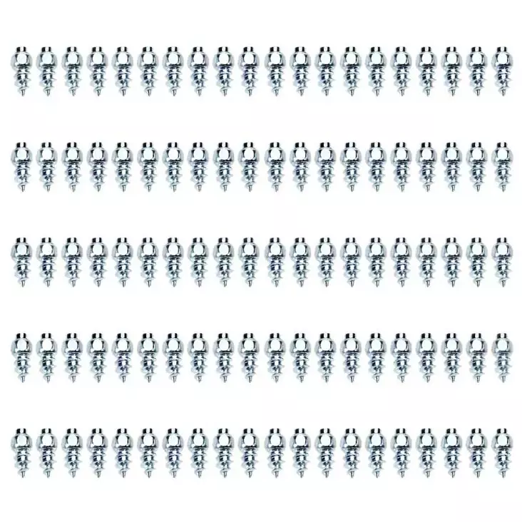 Jäänasta ruuvattava 10mm 100kpl - Crossirenkaat ja mopon renkaat - 6438471306217 - 1