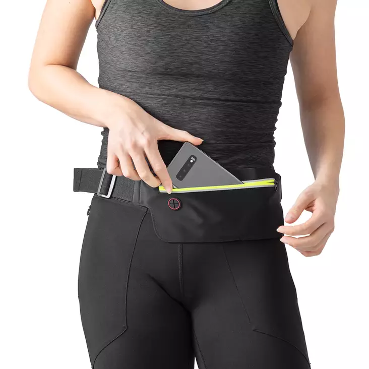 musta juoksuvyo puhelintaskulla - Juomapullot ja urheilukassit - 6410413175877 - 1