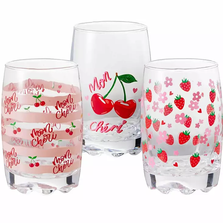 Juomalasi kirsikka 250 ml - Mukit, lasit, lautaset ja muut astiat  - 8721037825177 - 1