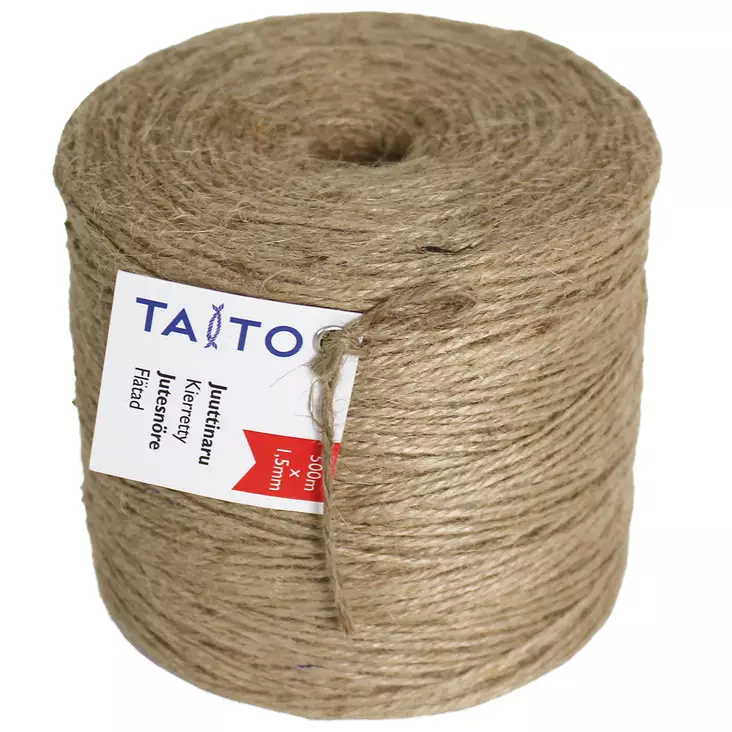 Juuttinaru askarteluun 1,5 mm 500 m - Narut - 6416096047937 - 1