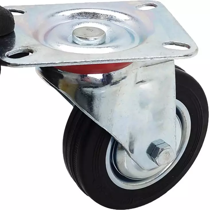 Kalustepyörä 100mm kääntyvä - Kalustepyörät - 6419773560637 - 1