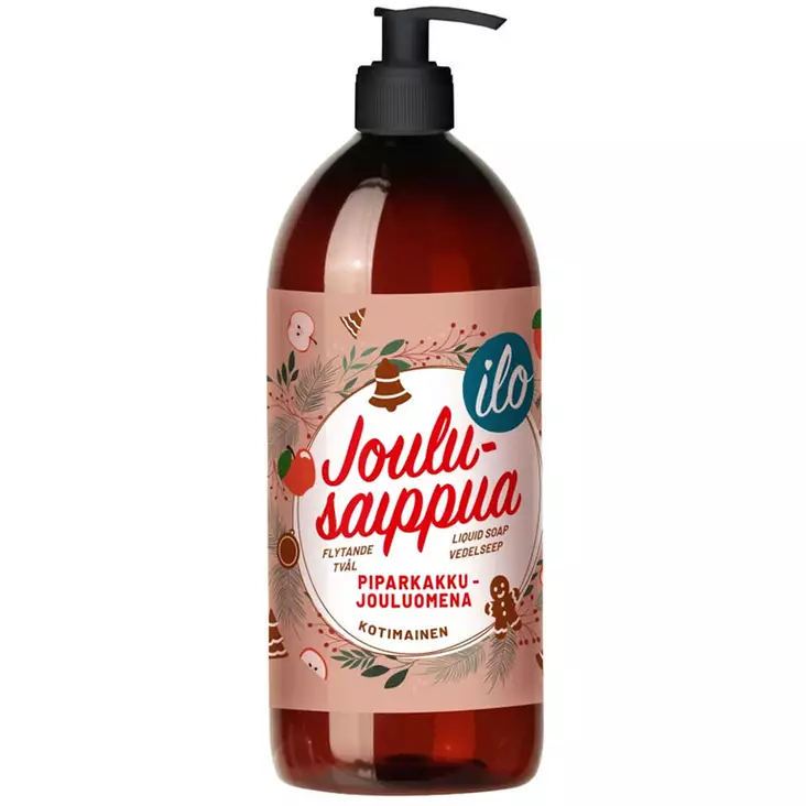 Ilo piparkakku jouluomena joulusaippua 500 ml - Käsisaippuat - 6419642350307 - 1