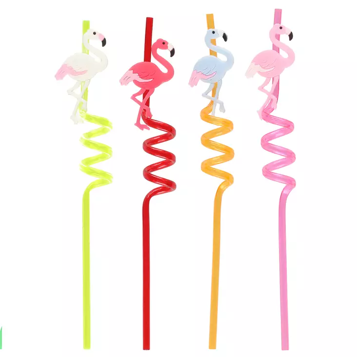 Kierrepilli koristeella Flamingo 4kpl - Mukit, lasit, lautaset ja muut astiat  - 6410413273177 - 1