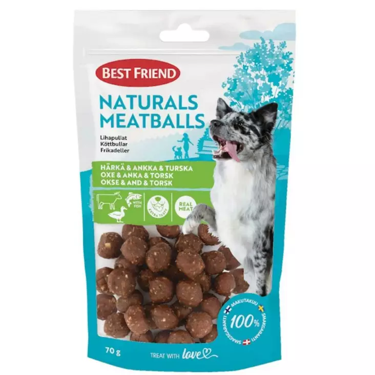 Koiran herkku lihapullat 70g - Koiran makupalat ja herkut - 5700551172977 - 1