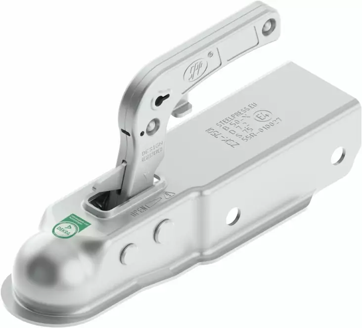 Kuulakytkin kantikas 60mm 750kg - Peräkärryn kuulakytkimet ja vetokuulat - 5907803301127 - 1