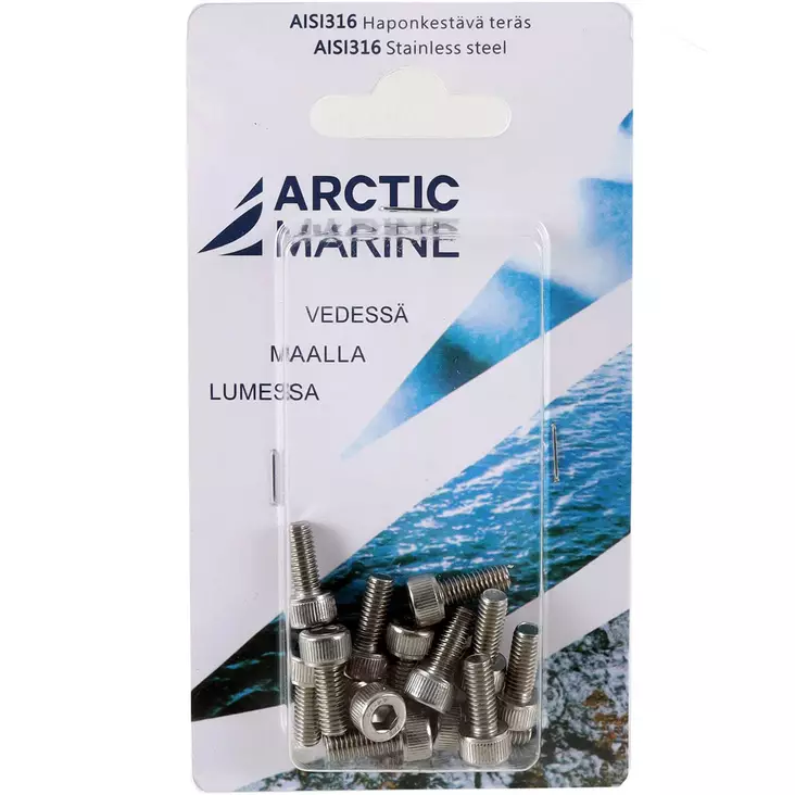 Kuusiokoloruuvi M5x12mm - RST-pultit ja RST-mutterit - 6430075570667 - 1