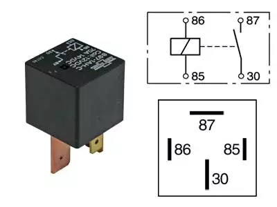 kytkentärele tehomalli 70A - Auton releet - 6419943240987 - 1
