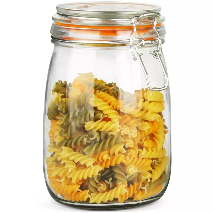 lasipurkki 1000ml patenttikannella - Säilöntäastiat - 6438168097817 - 1