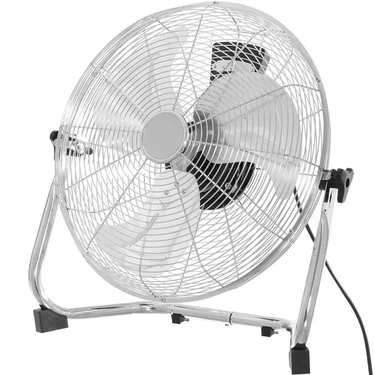 tehokas lattiatuuletin bellus chrome 90W 40cm - Ilmastointilaitteet ja tuulettimet - 6410416140247 - 1