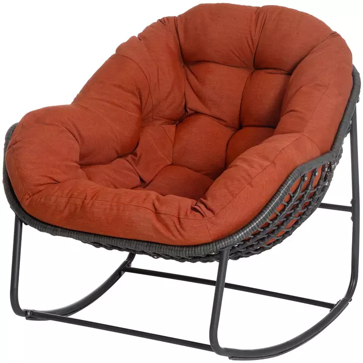 Pehmustettu keinutuoli sedona terassille - Lepotuolit ja riipputuolit - 6410416360027 - 1