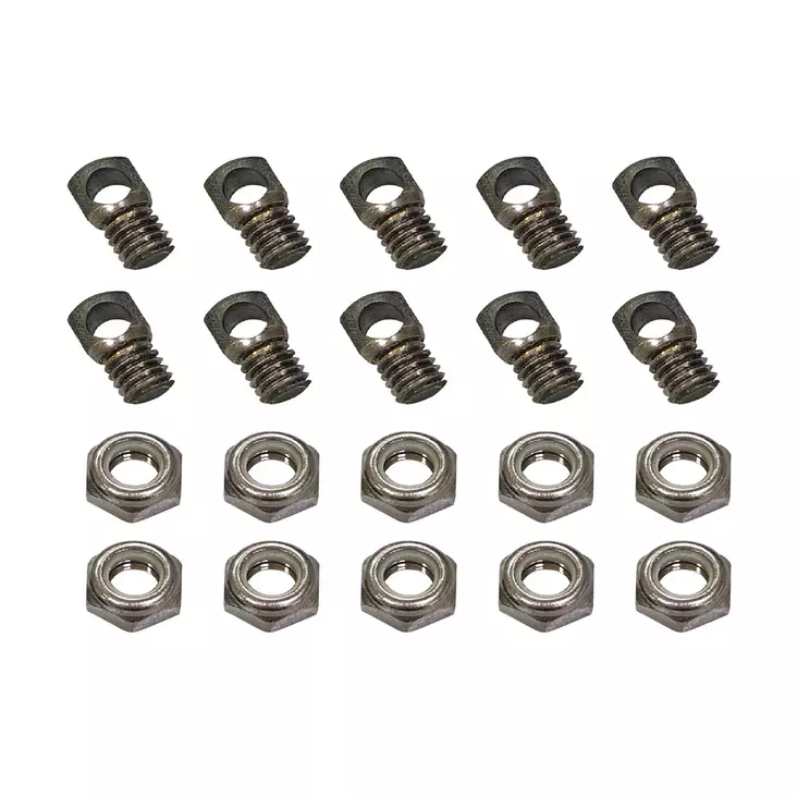 Lokasuojan kiinnikkeet 10kpl - Polkupyörän lokasuojat ja ketjusuojat - 7332440766097 - 1