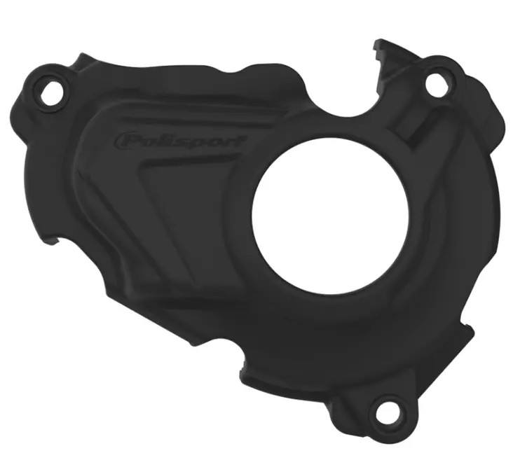 Magneeto- ja staattorin suojus Polisport YZ250F 19- WR250F 20- musta - Moottorin suojamuovit Motocross ja enduro - 5604415109997 - 2