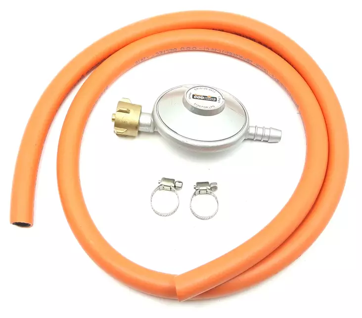 Matalapainesäädin kierreventtiili 120cm - Kaasuletkut ja matalapainesäätimet - 6430050629427 - 1