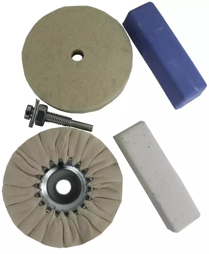 metallinkiillotussarja porakoneeseen - Kiillotustarvikkeet - 6430032159317 - 1
