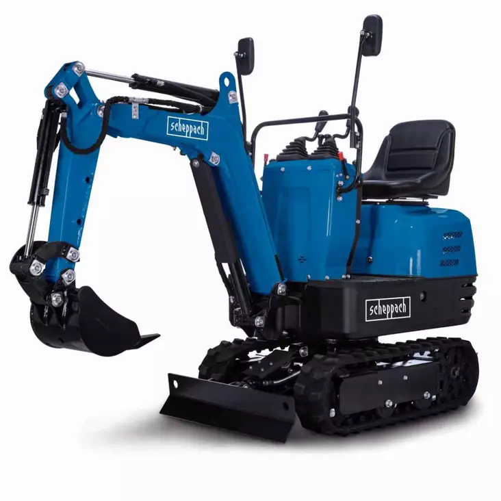 Minikaivinkone scheppach exc815 - Minikaivurit ja maanmuokkauskoneet - 4046664249177 - 1