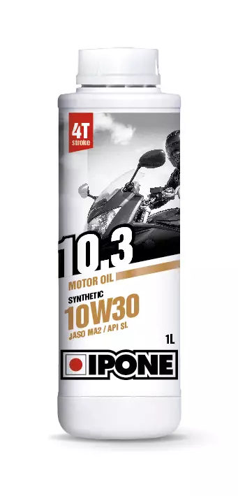 Moottoriöljy Ipone 10.3 10W30 semi-synt. 1L - 4-tahti öljyt - 3700142400467 - 2