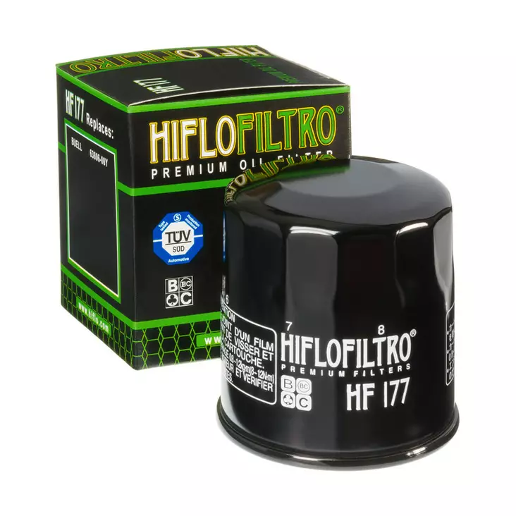 Moottoripyörän öljynsuodatin HF177 HiFlo - Moottoripyörän öljynsuodattimet - 824225110777 - 2
