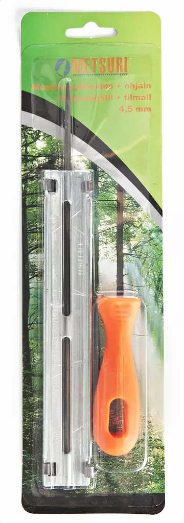 Moottorisahan viila + ohjain 4,5mm Metsuri - Moottorisahan viilat  - 6419773638657 - 1