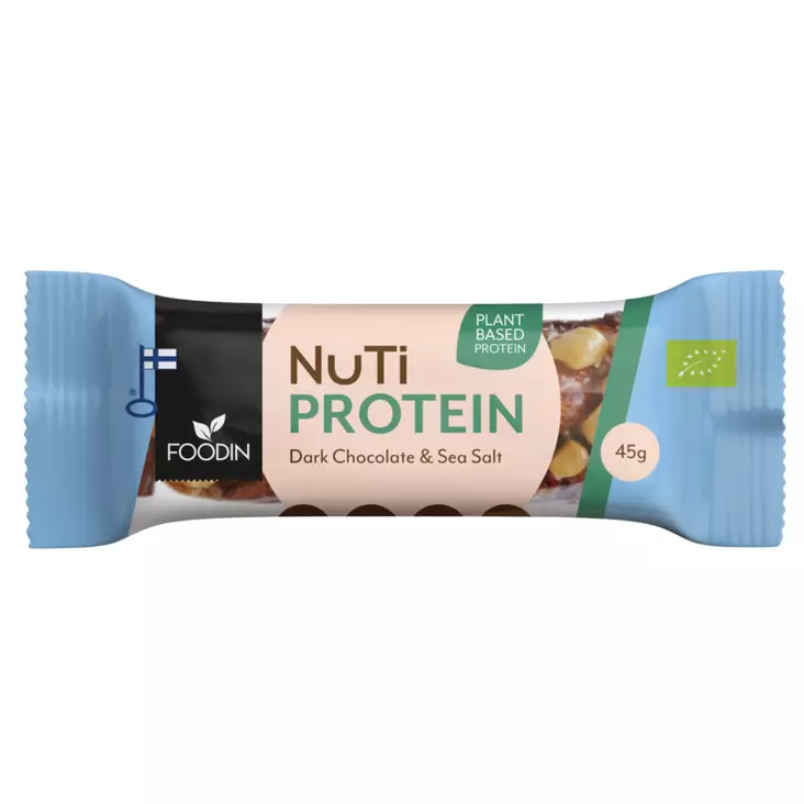 Foodin nuti patukka 45g - Proteiinipatukat - 6430048238617 - 1