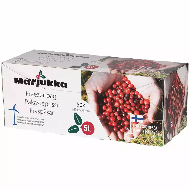 Pakastepussit 5 l - Pakasterasiat ja pakastepussit - 6410413200807 - 1