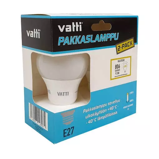 Vatti pakkaslamppu 2 kpl - E27 lamput - 6435200311047 - 1