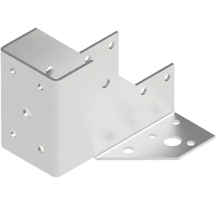 Palkkikenkä u sinkitty 48x95 mm kuumasinkitty - Palkkikengät - 4068362207747 - 1
