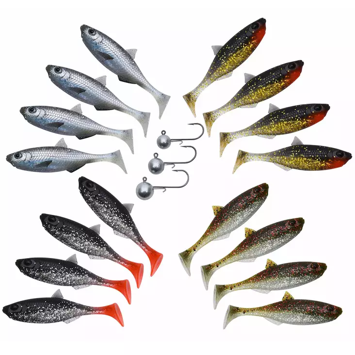 Patriot baitfish jigilajitelma 6cm 16+3kpl cw mix - Lippauistimet - 6417512539357 - 1